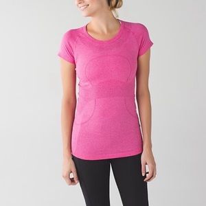 Lululemon Pink Running Shirt